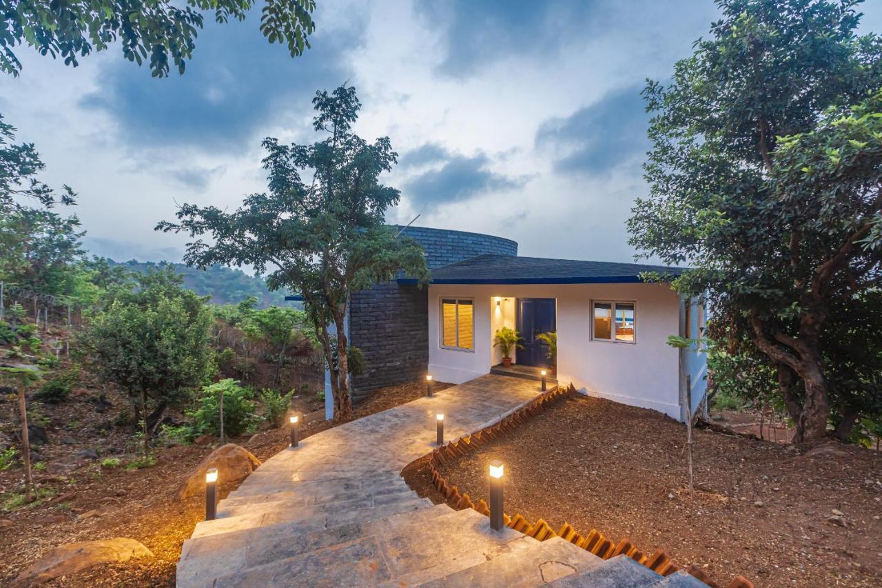 Saffronstays Kaia Waters By Kosha Villas, Pawna - Greek Style Villa With Panoramic View Of Pawna Lake Kolvan Exteriör bild