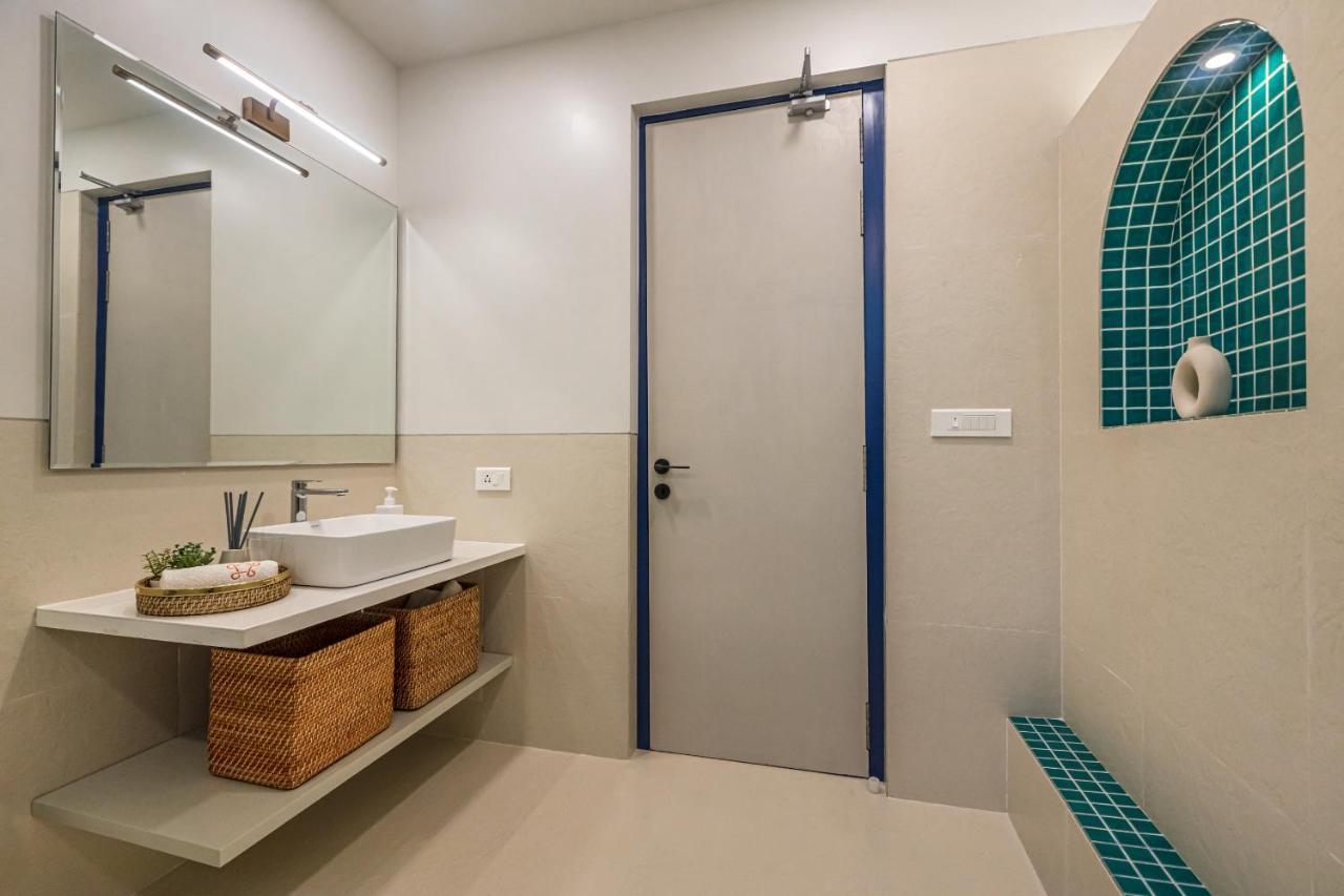 Saffronstays Kaia Waters By Kosha Villas, Pawna - Greek Style Villa With Panoramic View Of Pawna Lake Kolvan Exteriör bild
